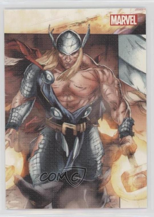 2013 Rittenhouse Marvel Greatest Battles Battle Scars Tela Thor #BS3 0mt4
