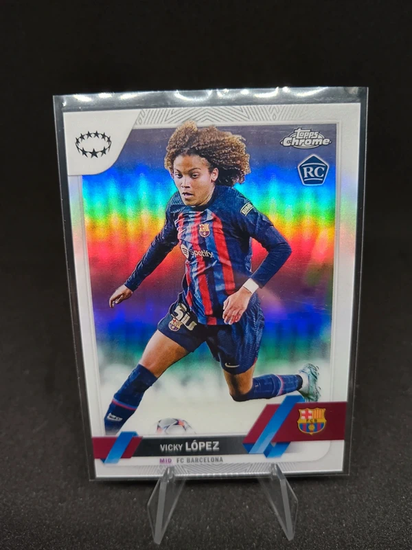 Vicky Lopez Topps Chrome Rc Refractor