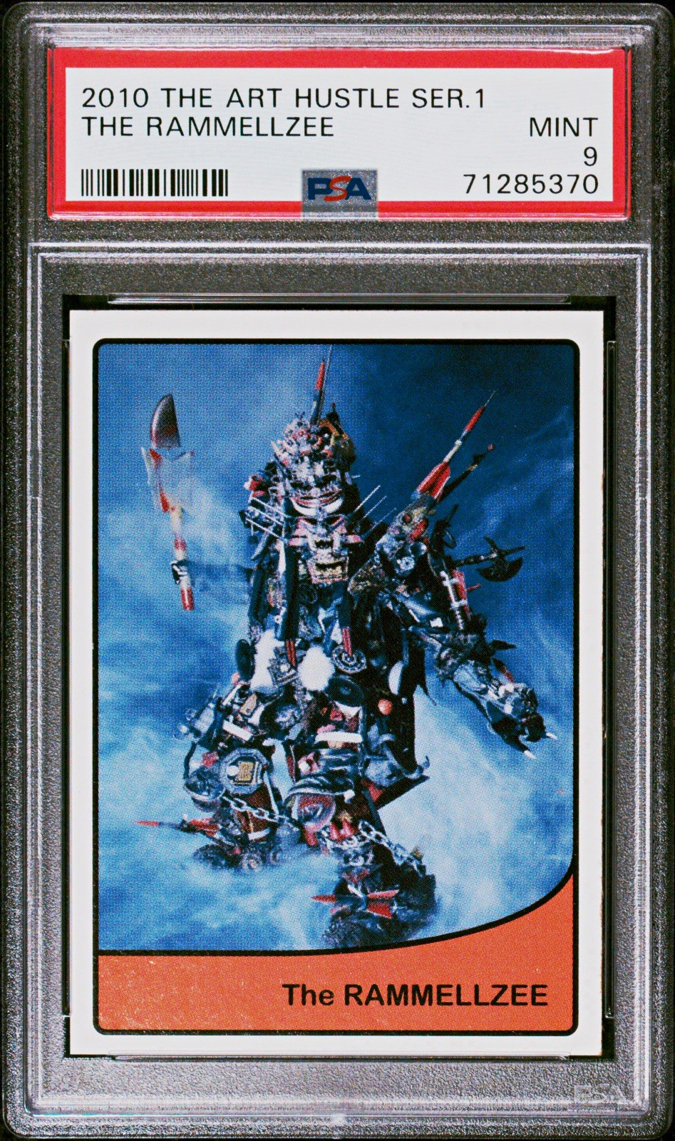2010 The Art Hustle Serie 1 The RAMMELLZEE #43 PSA 9 Highest Graded POP 2