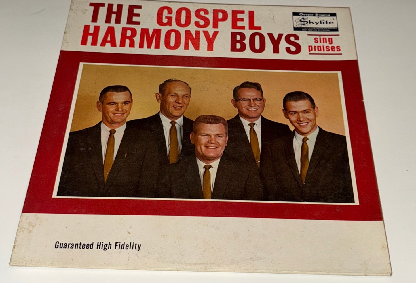GOSPEL HARMONY BOYS Sing Praises LP Gospel SKYLITE Records #SRLP6002 149