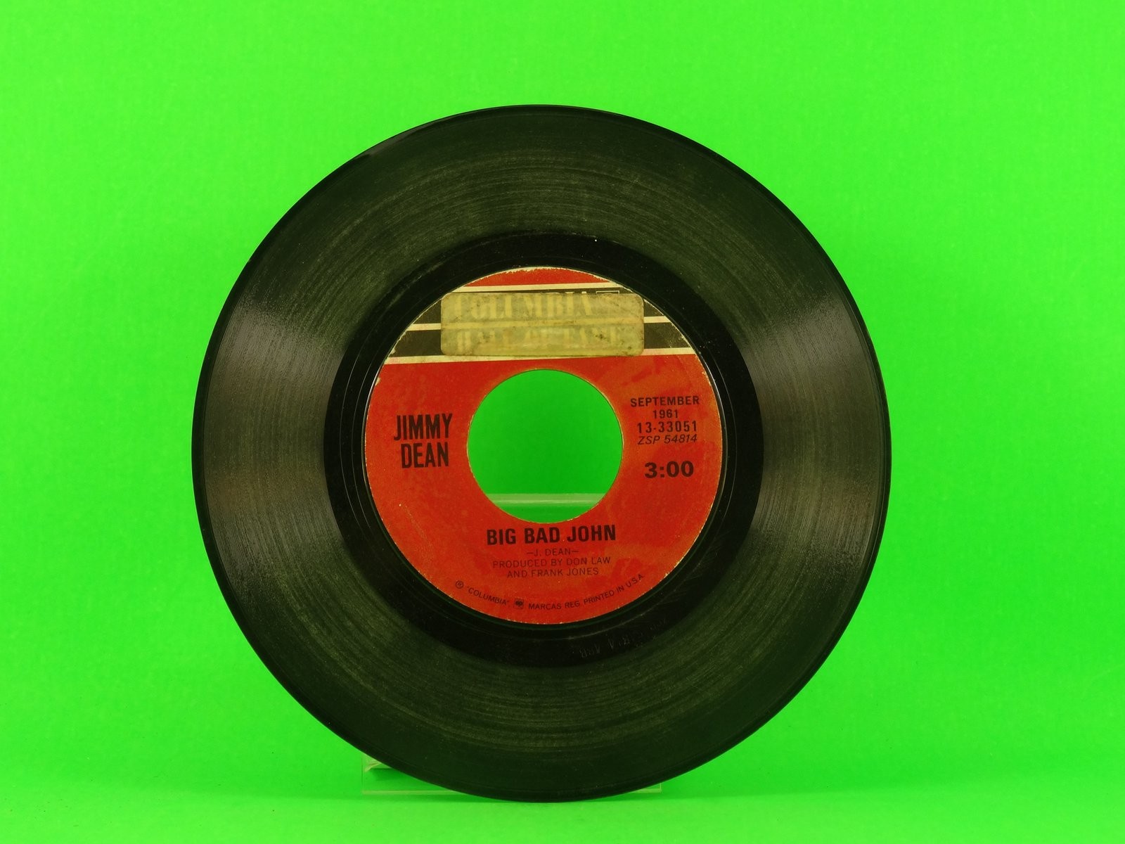 DEAN,JIMMY BIG BAD JOHN (1) (137) 7" COLUMBIA