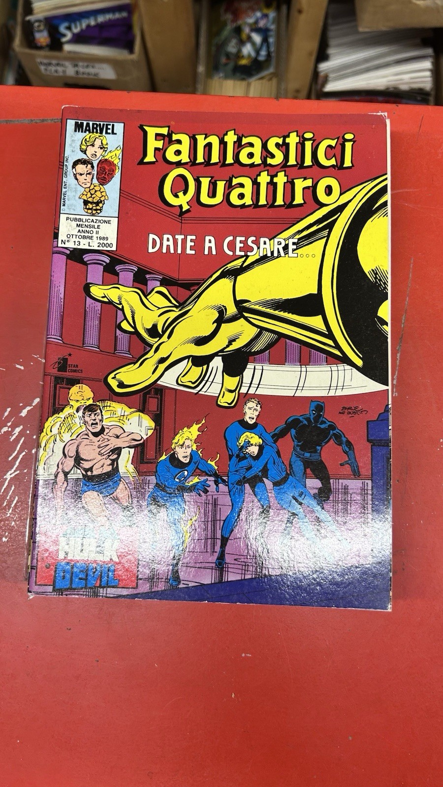 Star Comics Fantastici Quattro n.13 Date a Cesare... Marvel italiano 1989