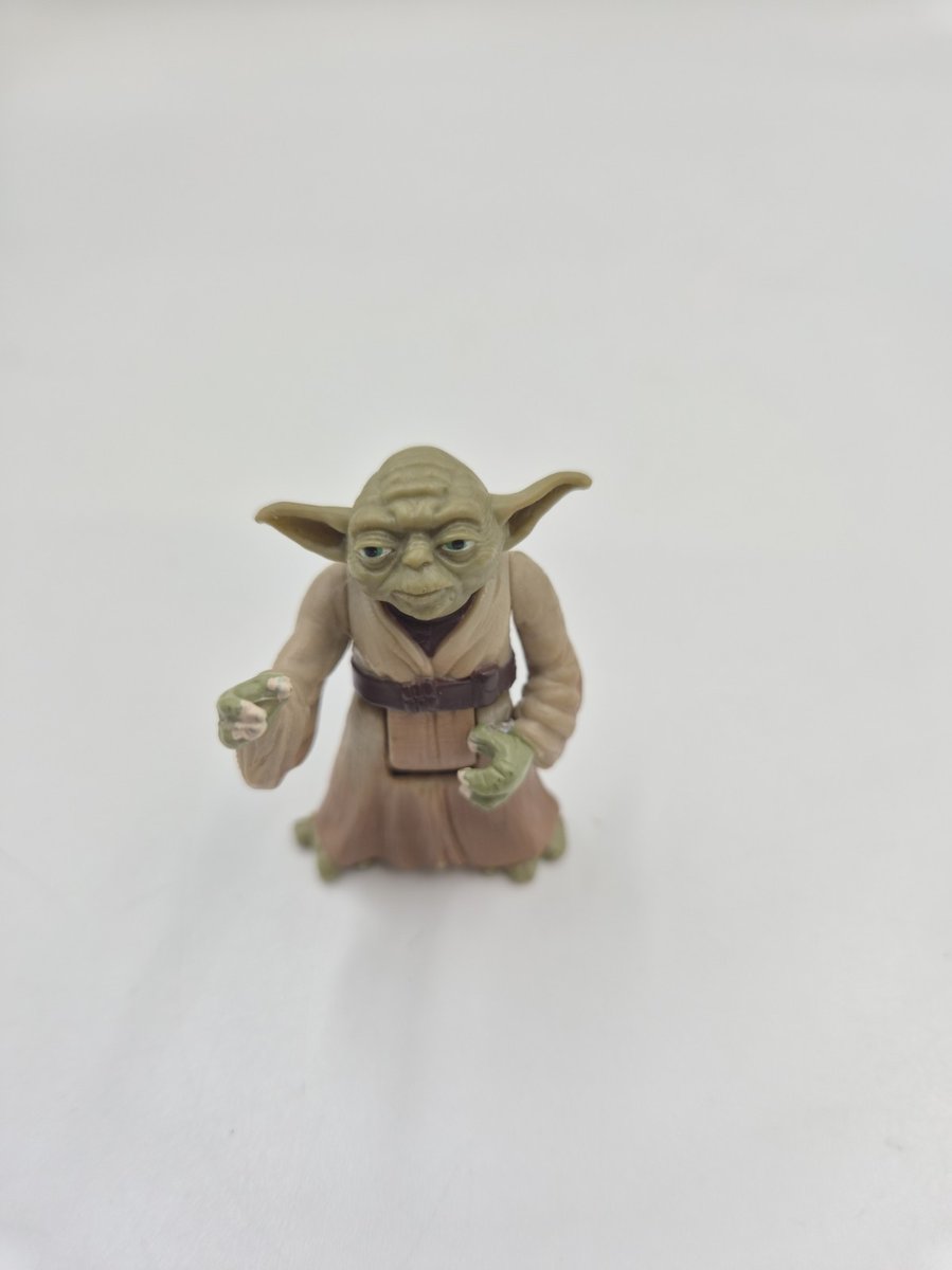Star Wars Modellino Yoda Kenner POTF2 anni 90 3,75" LFL