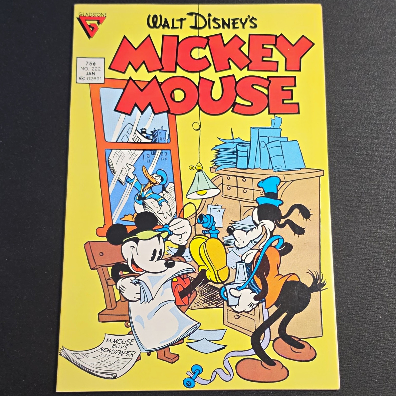 Gladstone Walt Disney's Mickey Mouse #222 Color Disney w/ Goofy Donald Duck