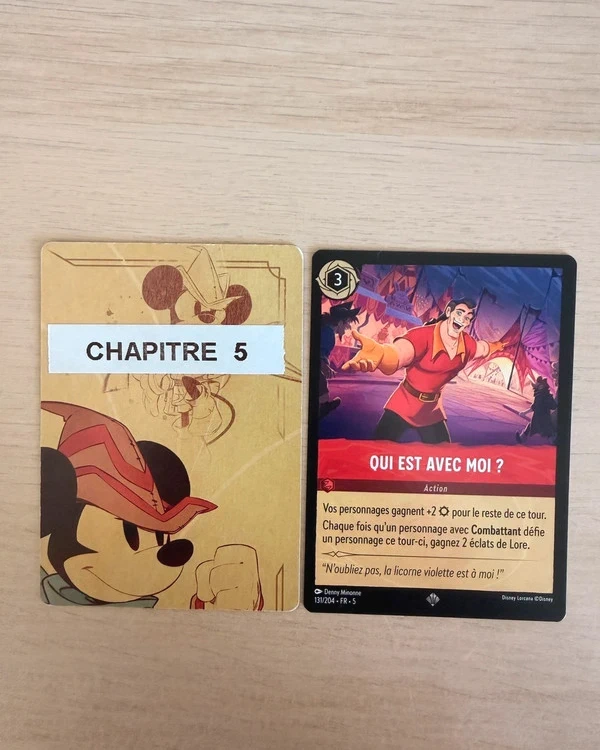 Lorcana chapitre 5 - Qui est avec moi !