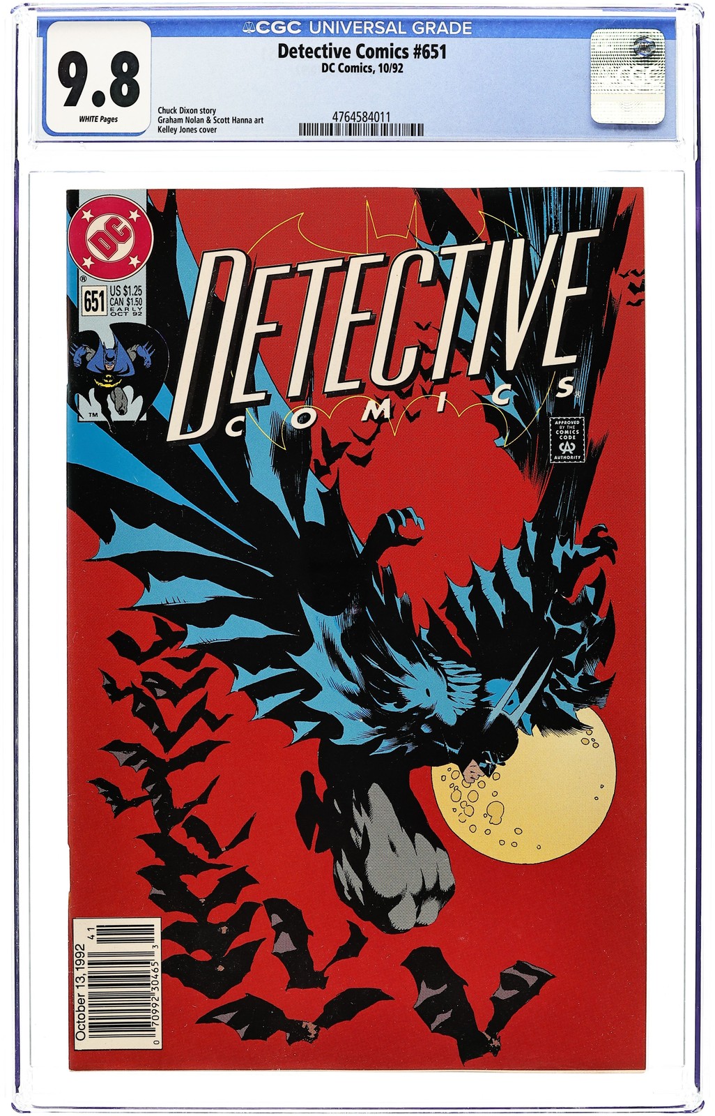 Detective Comics #651N CGC 9.8 1992 4764584011