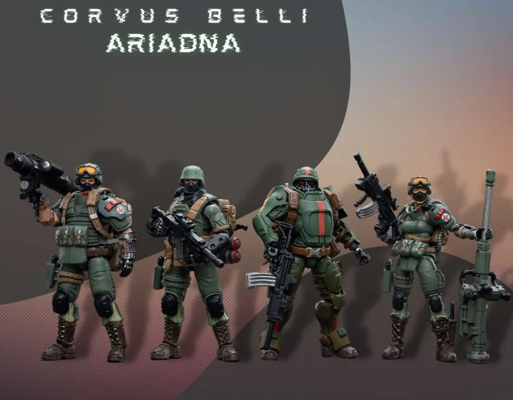 JoyToy Infinity Corvus Belli Ariadna Squad