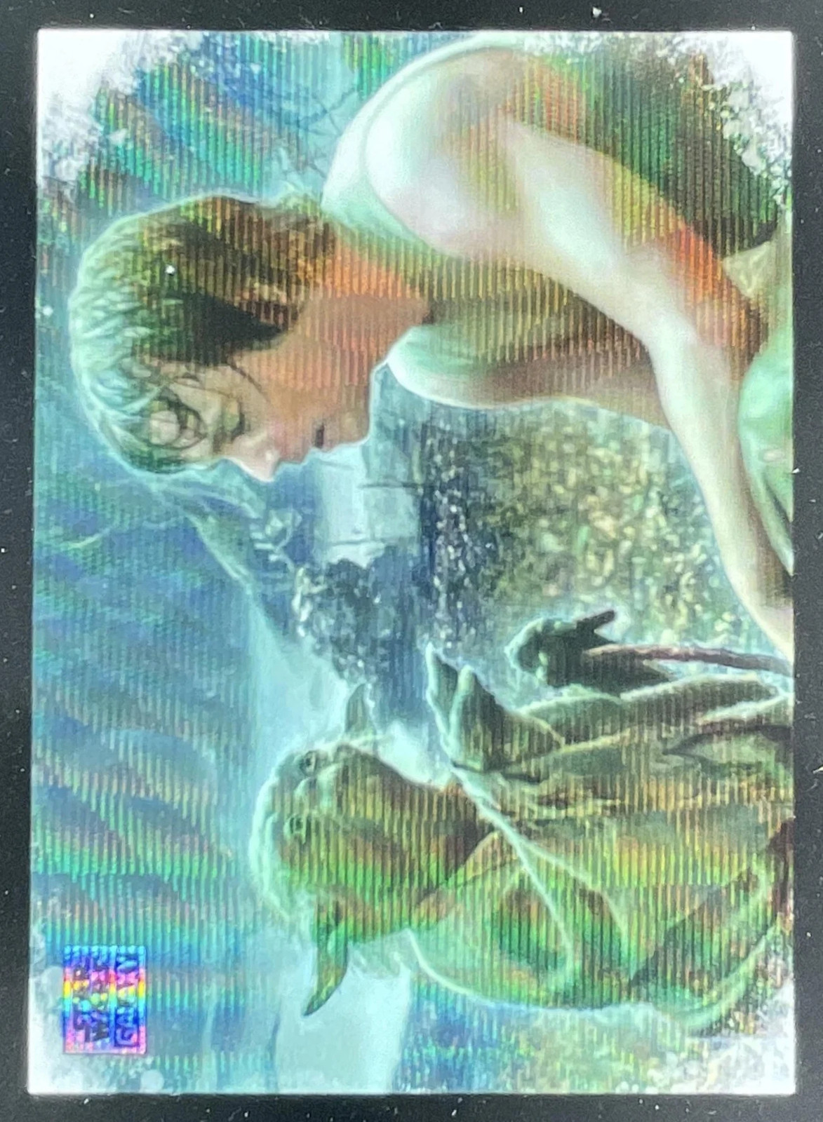 2025 Topps Chrome Star Wars Galaxy Inspirations Wave Training con Yoda /99