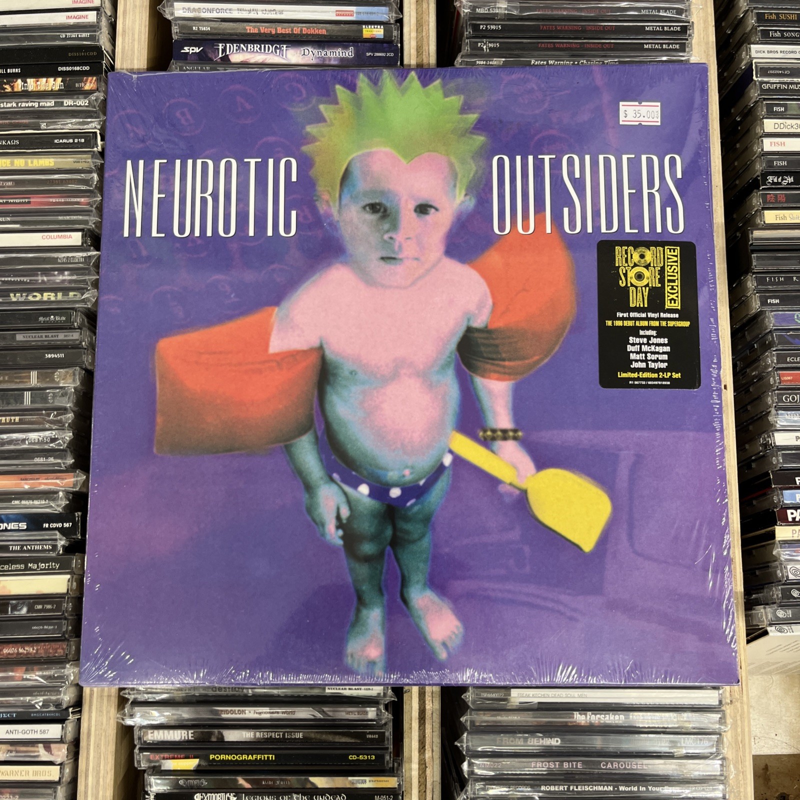  2025 RSD NEUROTIC OUTSIDERS SEALED limited edition 2LP  RECORD STORE DAY New