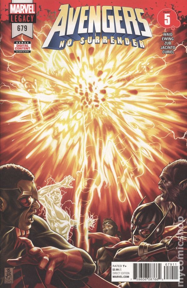 Avengers #679A Brooks FN 2018 Immagine Stock