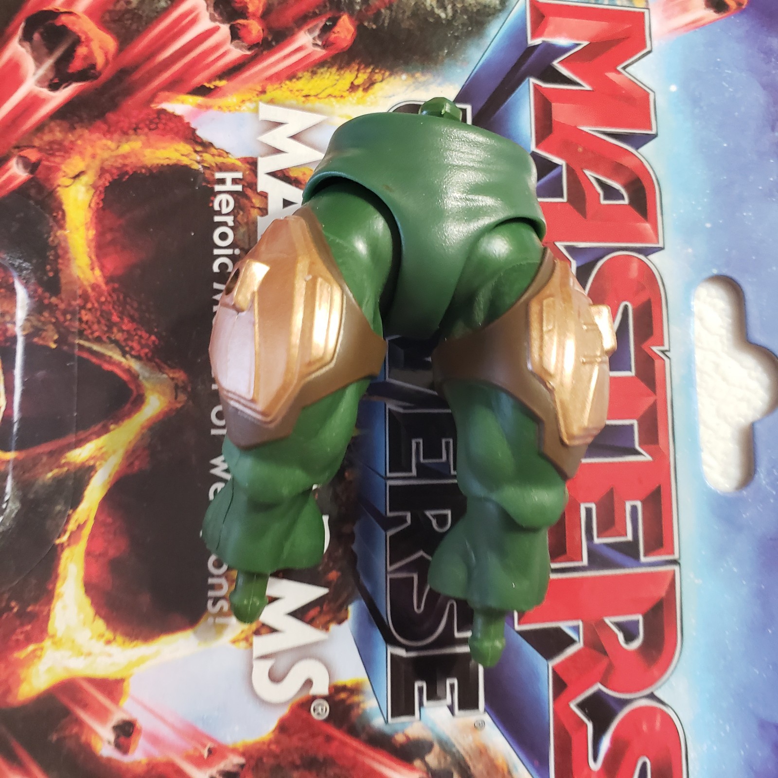 MOTU Masters Origins 2026 Movie Man At Arms Waist Gambe SOLO WWE Personalizzatore