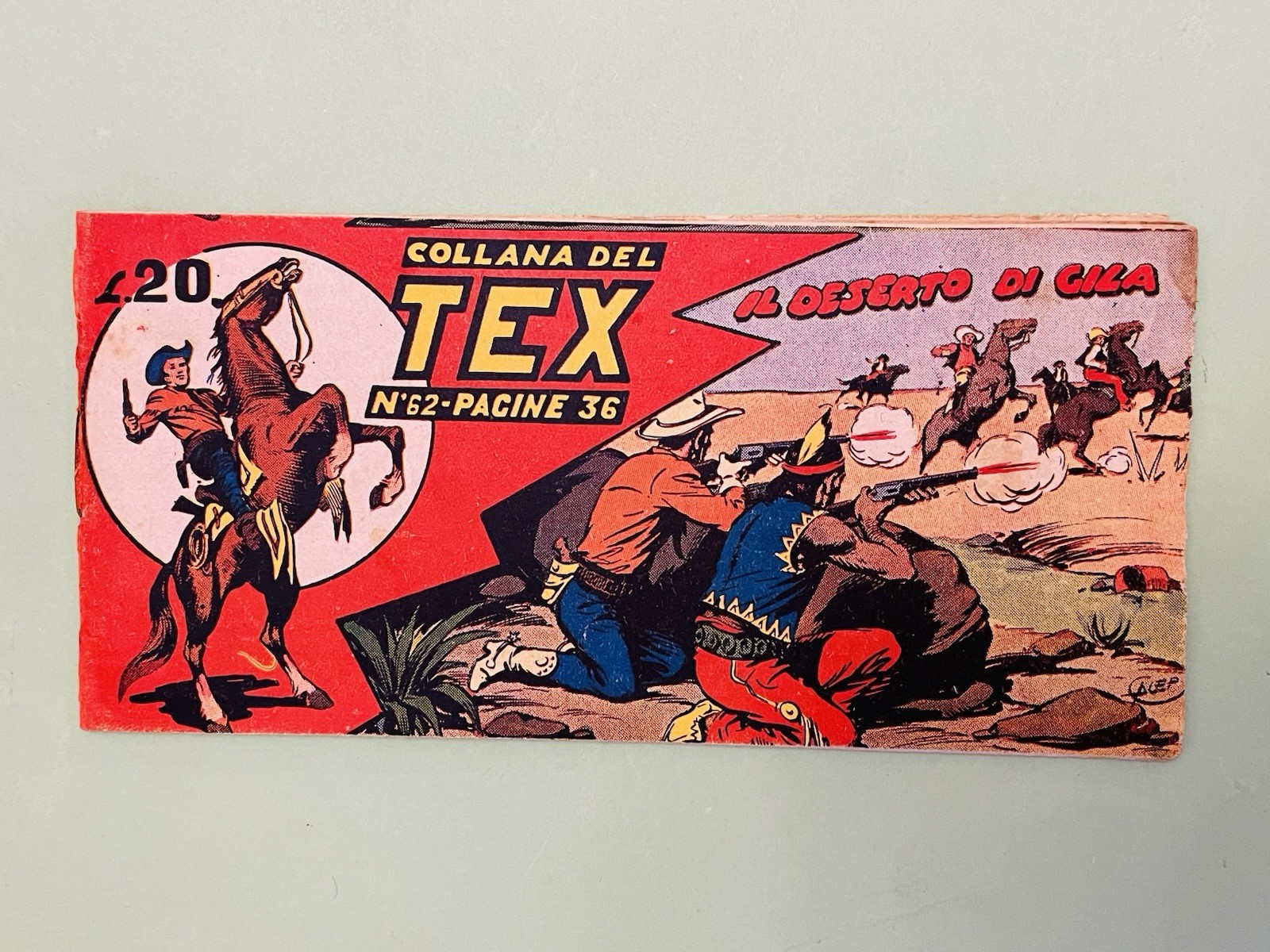 Tex Striscia II seconda Serie n.62 originale ottima