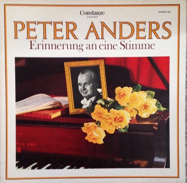 Peter Anders 2 – Erinnerung An Eine Stimme