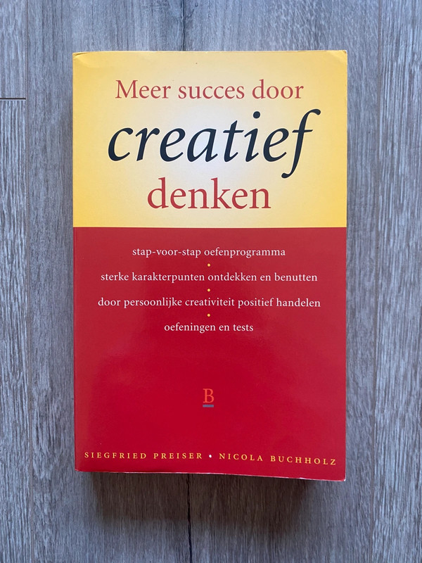 Boek 📘 Meer Succes door Creatief Denken | Oefenprogramma