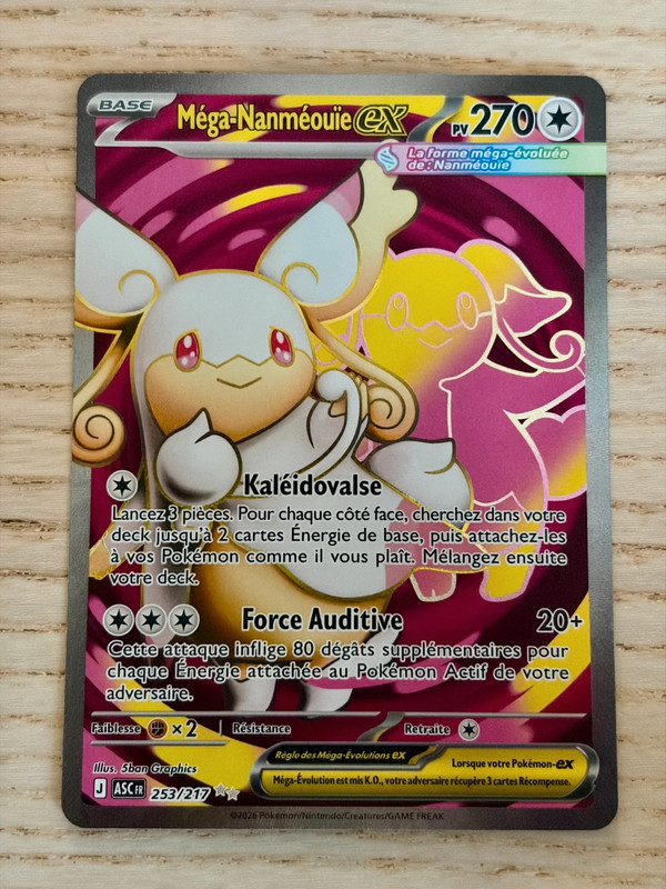 Méga-Nanméouïe Ex 253/217 Héros Transcendants ASC FR