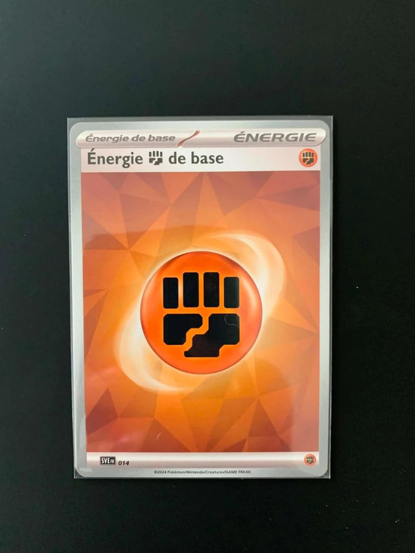 carte pokémon énergie de base 014 FR Énergies Écarlate et Violet