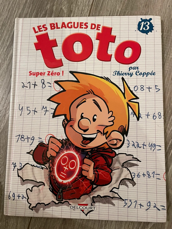 Livre Bd les blagues de toto tome 13 super zéro