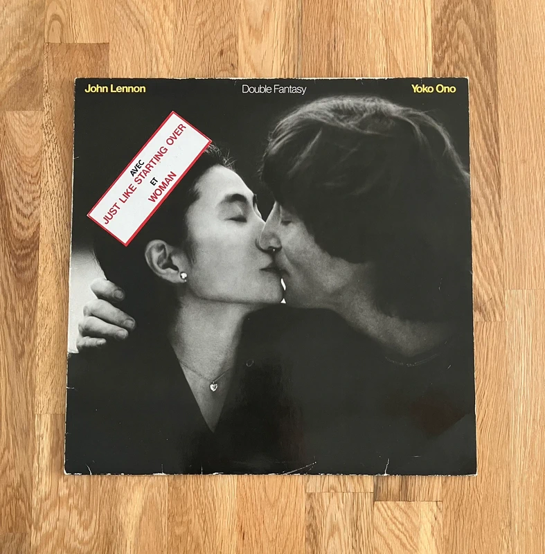 Disque vinyle 33T John Lennon / Yoko One - Double fantasy
