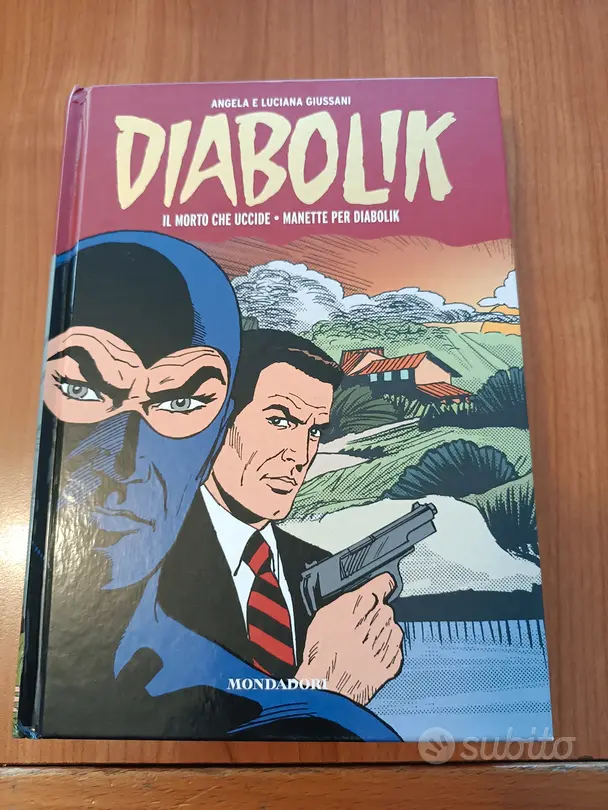libro raccolta fumetti DIABOLIK 