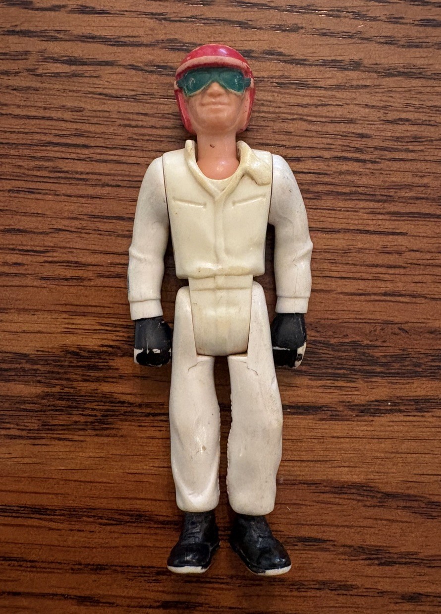 Modellino vintage 1976 Fisher Price Adventure People EVIL KNIEVEL Stunt Man 🏍️