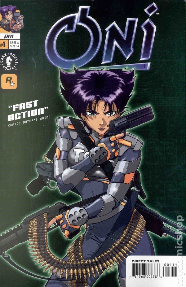 Oni #1 VG/FN 5.0 2001 Immagine Stock Basso Grado