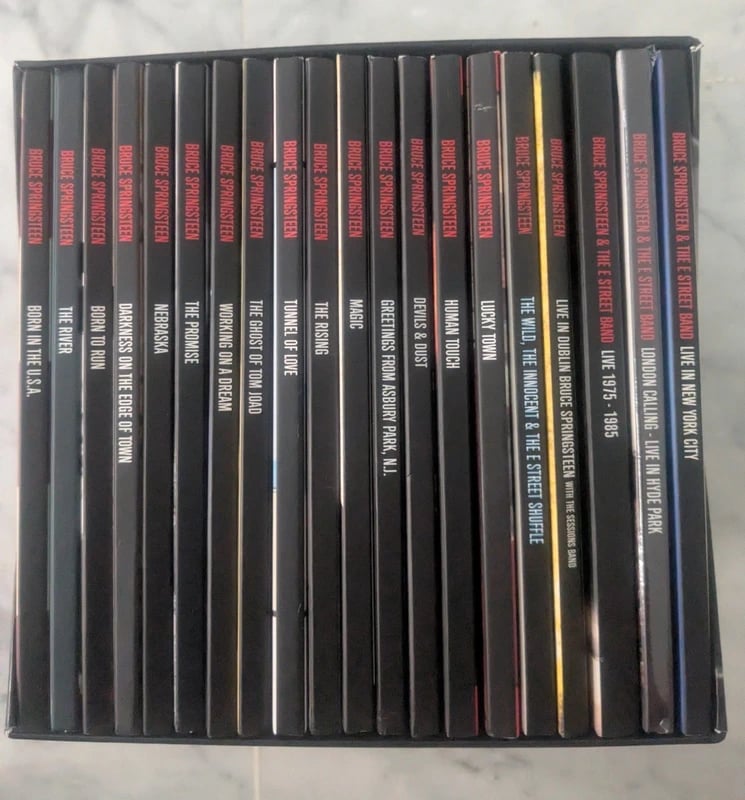 Collezione CD Bruce Springsteen