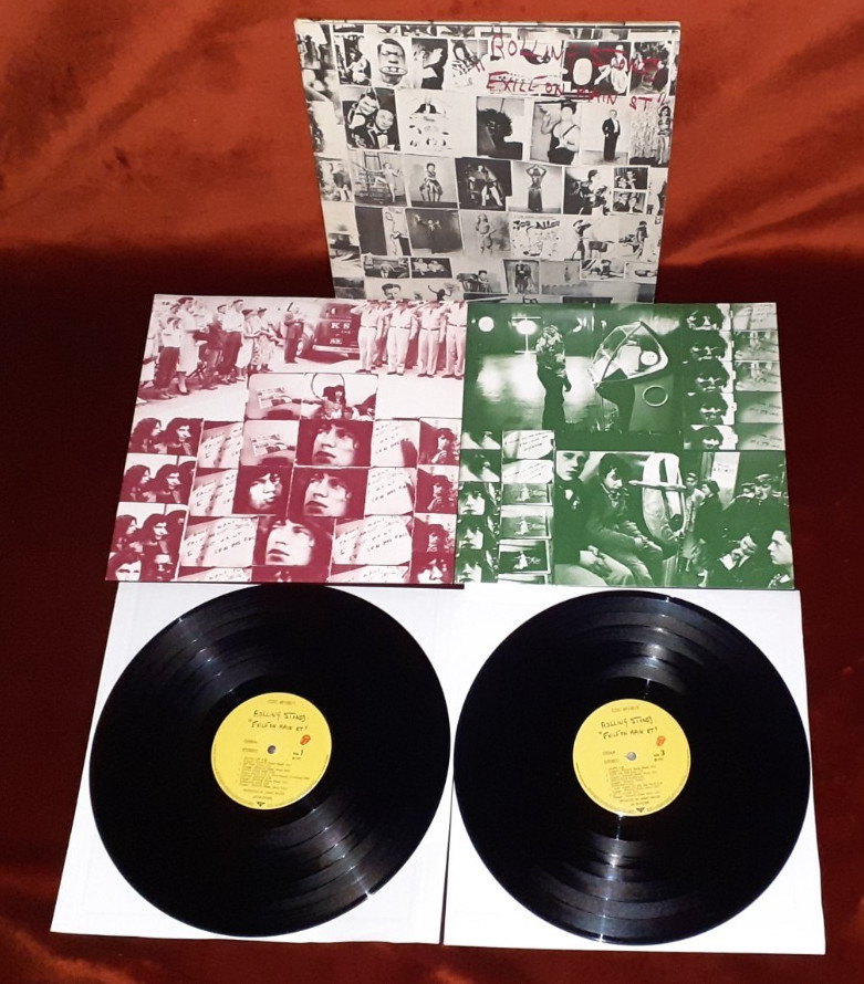 074 The Rolling Stones EXILE ON MAINSTREET 2 x 12 " Vinyl Germany 1972