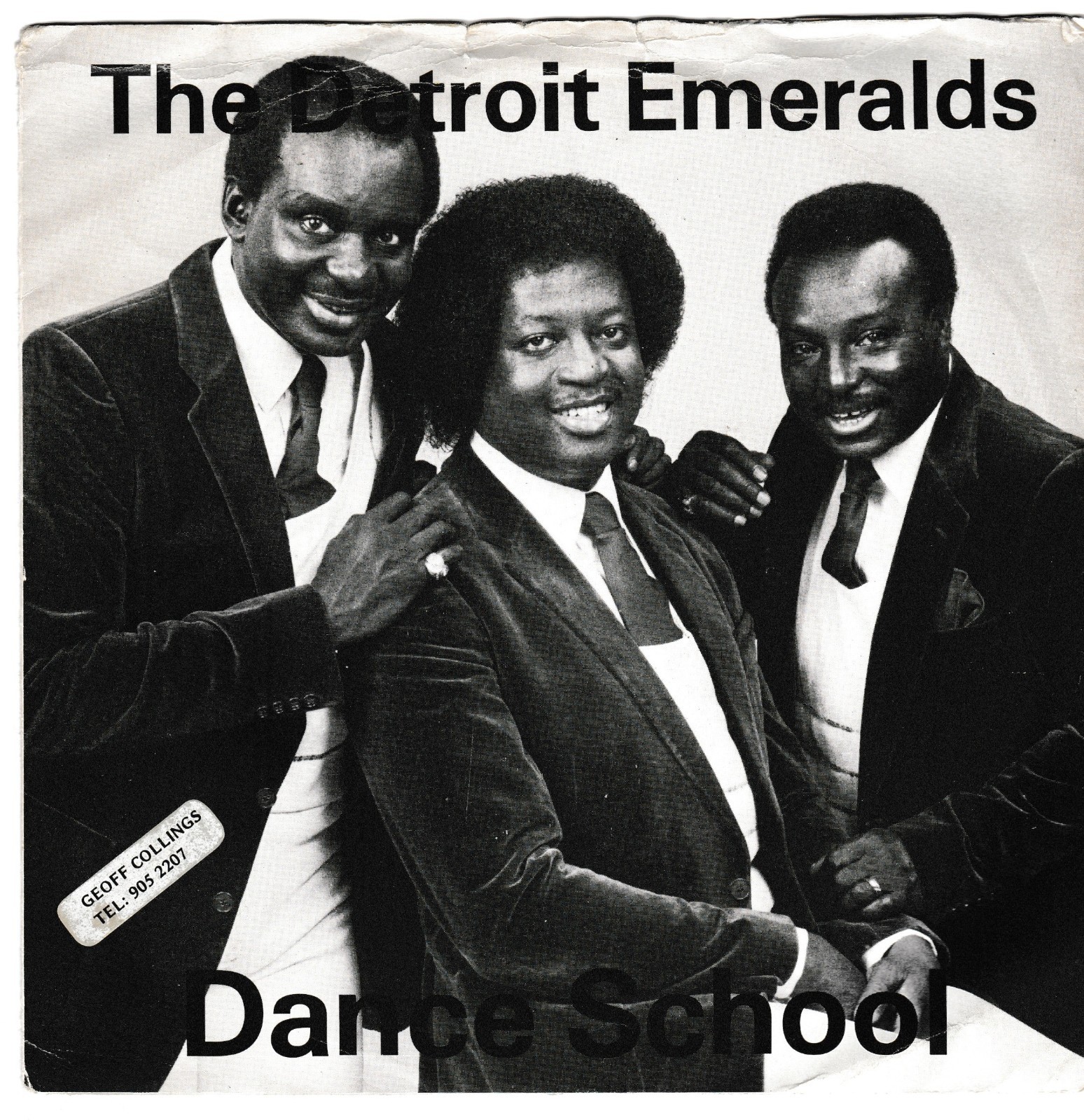 The Detroit Emeralds - Dance School - 1983 - Orbit UK 7" Vinyl