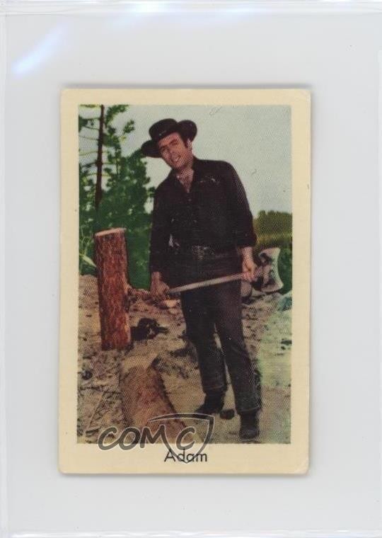 1966-68 Dutch Gum TV66-TV68 Popbilder Unnumbered Series Adam Cartwright 06e0