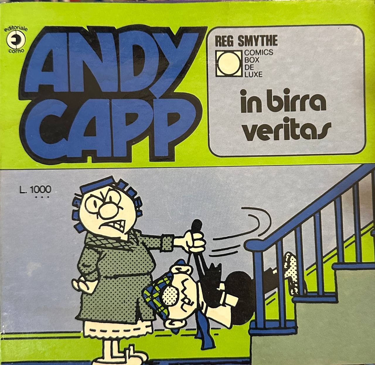 editoriale corno ANDY CAPP in birra veritas fumetto