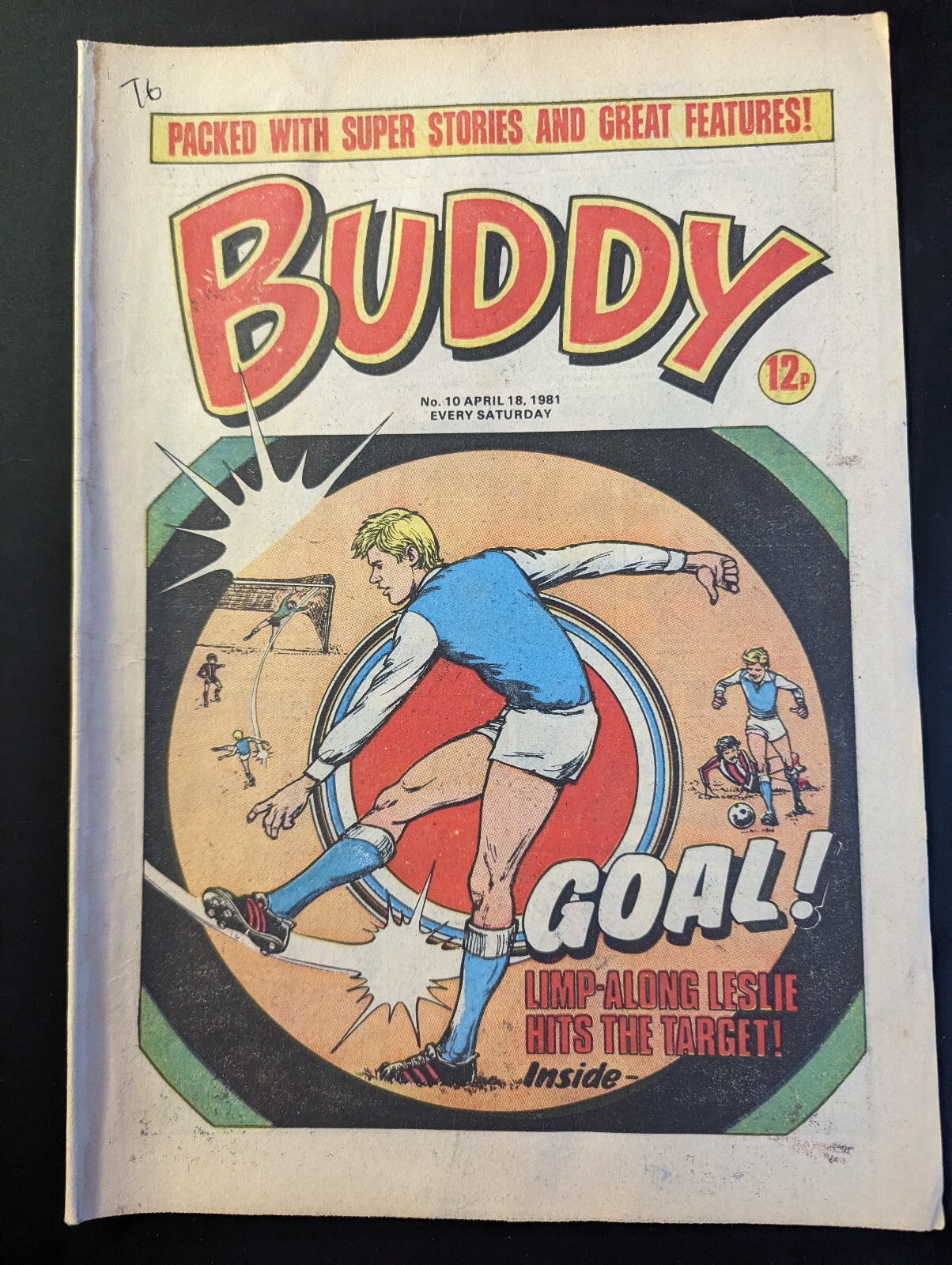 Buddy Comic No 10, April 18th 1981, Billy the Cat.