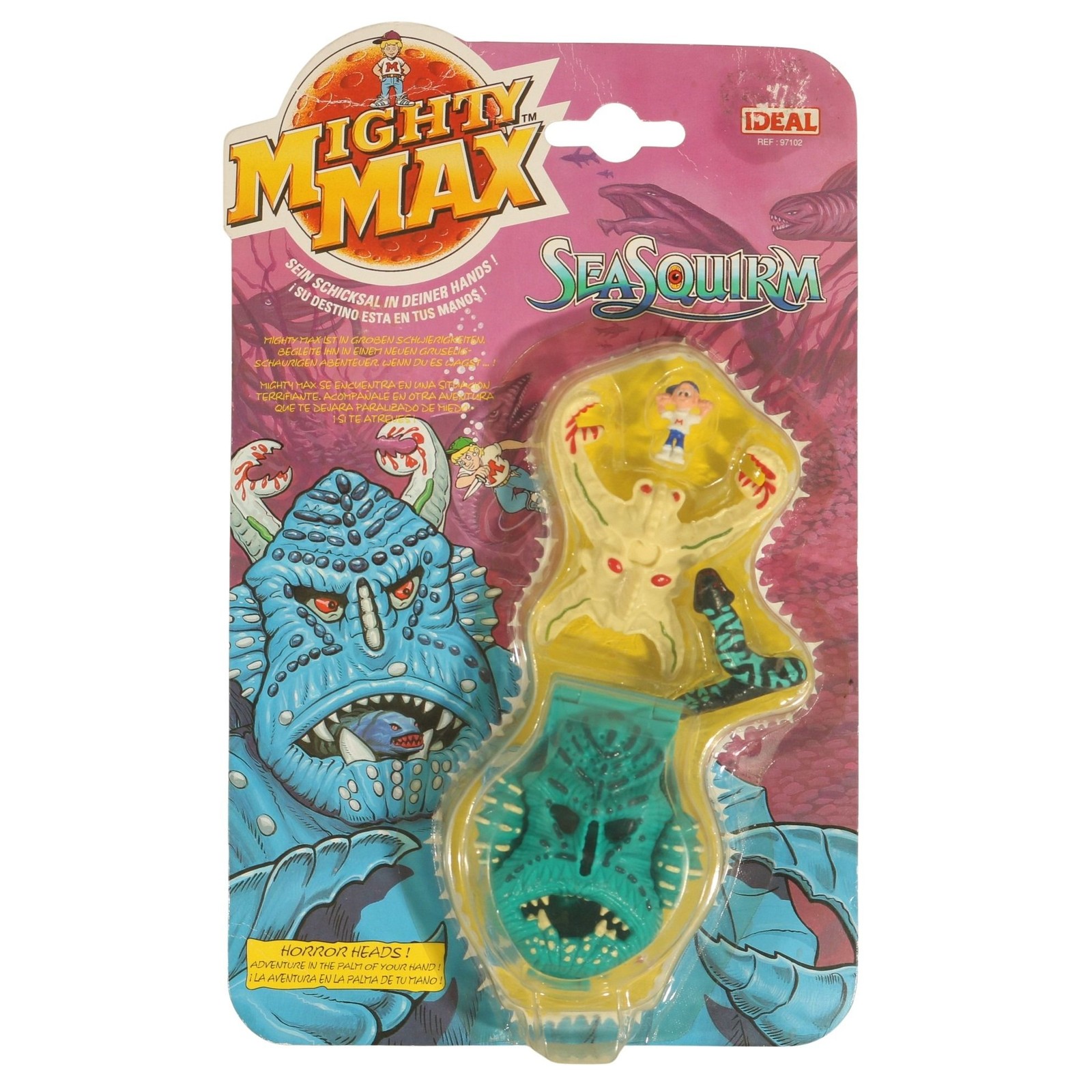 Sea Squirm - Mighty Max Horror Heads - Ideale MOC