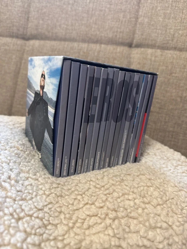 Cofanetto Eros Ramazzotti Collection - Discografia Completa CD e DVD Gazzetta