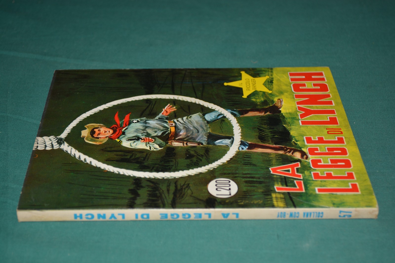Collana Cow-Boy IL PICCOLO RANGER # 57 originale 1a edizione 08/1968 Ed. Araldo