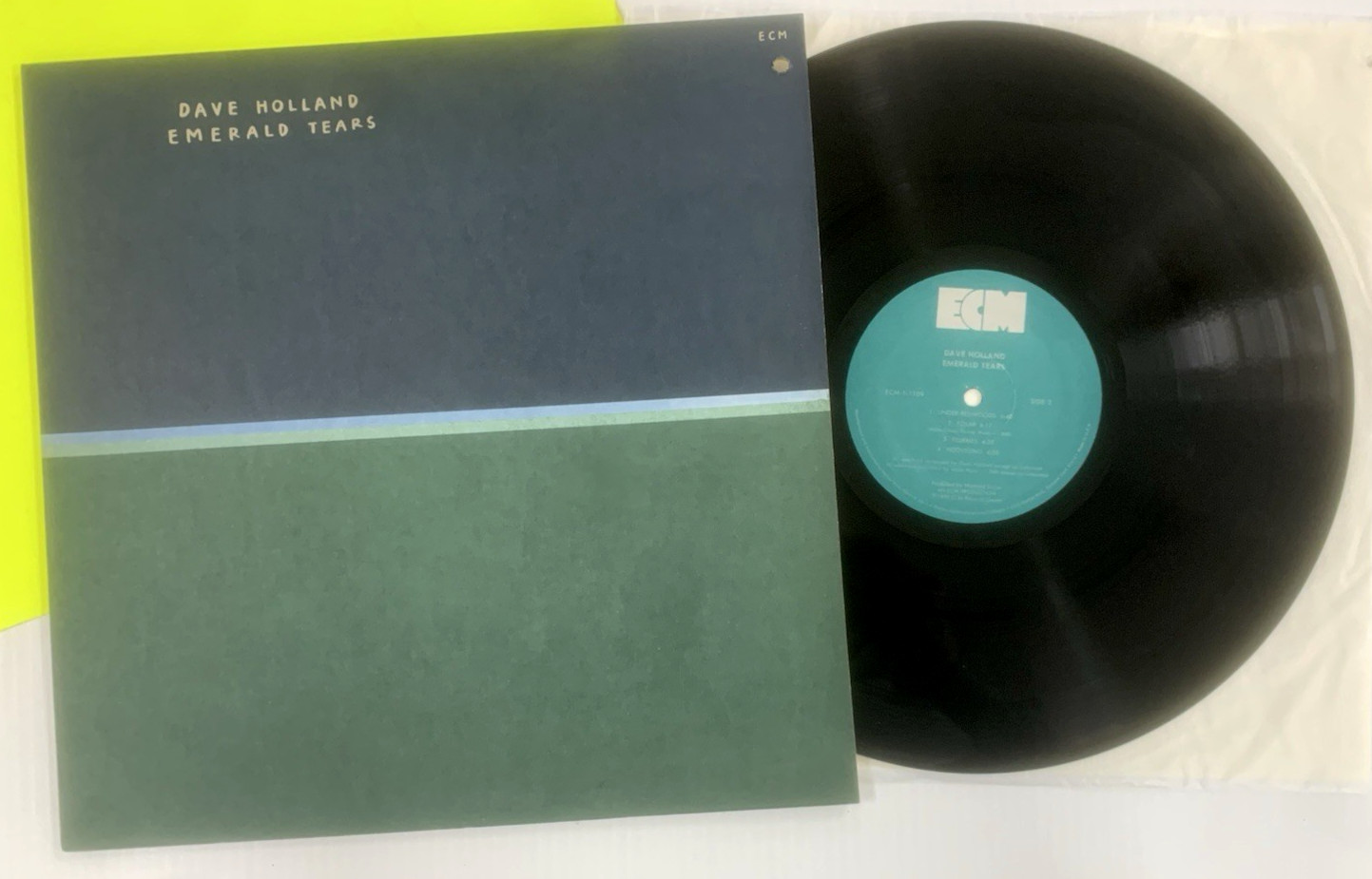 DAVE HOLLAND Emerald Tears LP Vinile Nero 1978 33 RPM