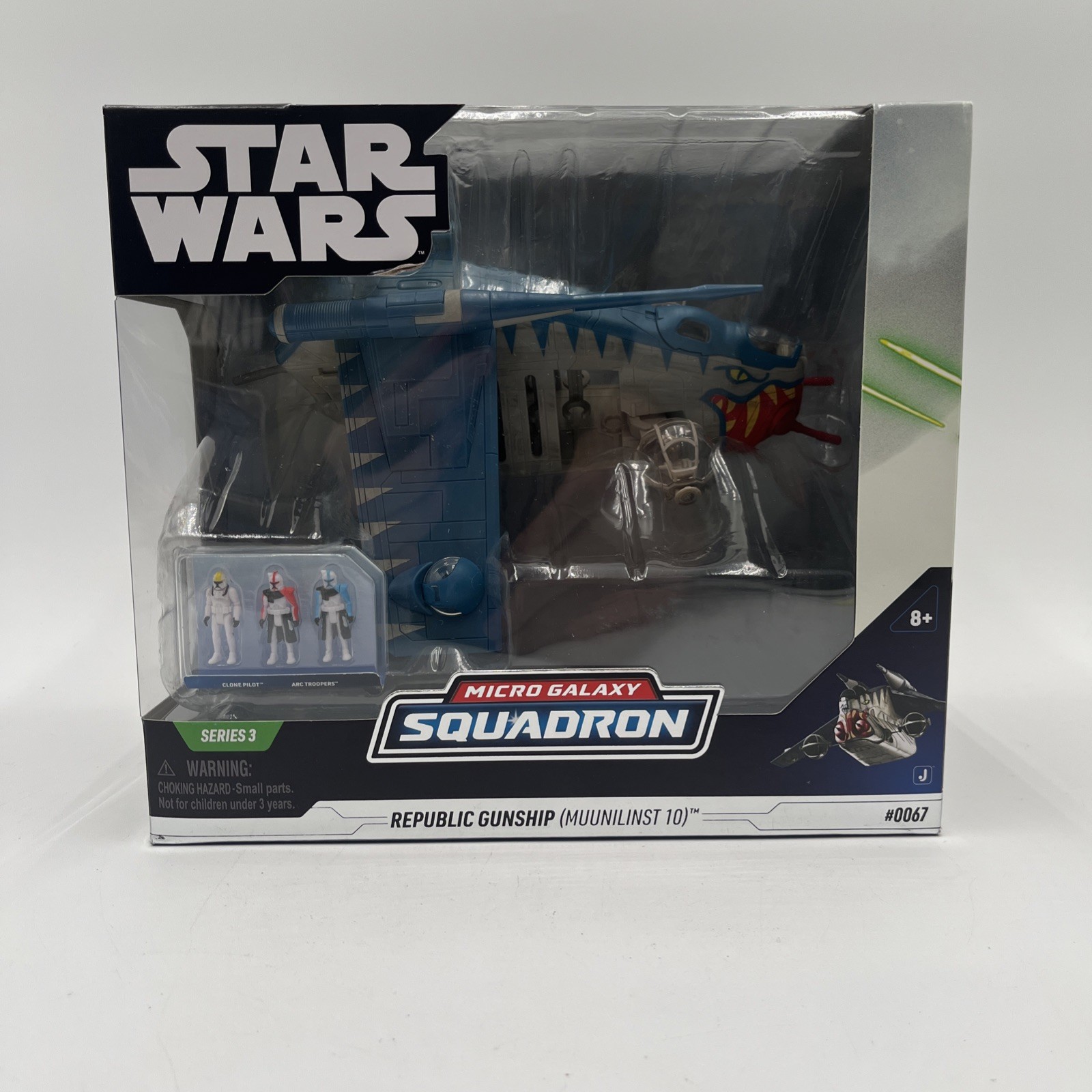 Jazwares Star Wars Micro Galaxy Squadron #0067 Republic Gunship Muunilinst 10