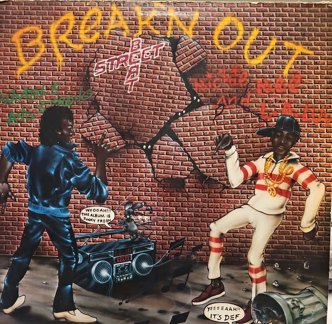 Break’n Out Street Beat LP Vinyl 1987 Record Breakdance Hip Hop Rap
