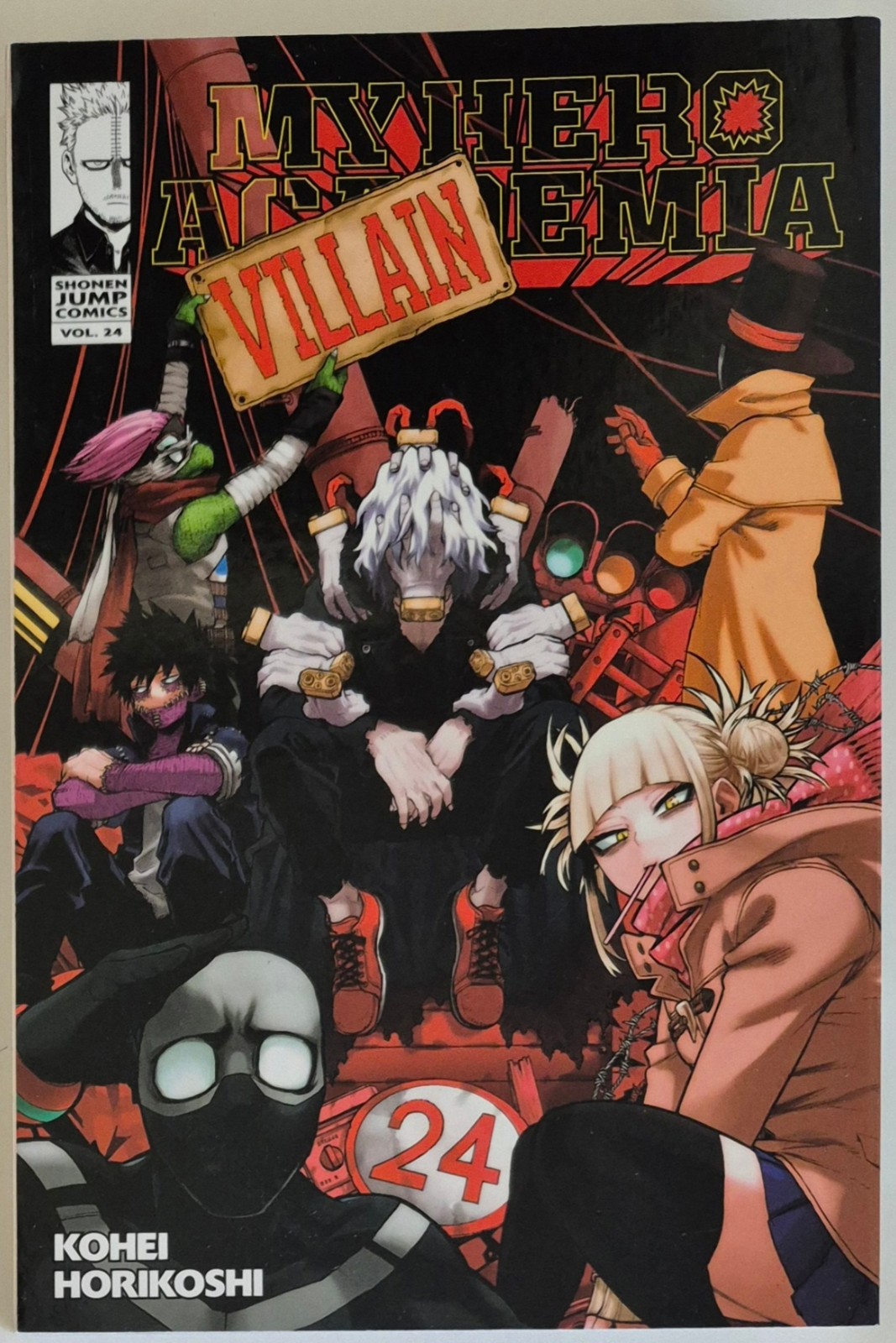 MY HERO ACADEMIA Vol. 24 (inglese, Viz Media, copertina morbida, seconda stampa, 2020)