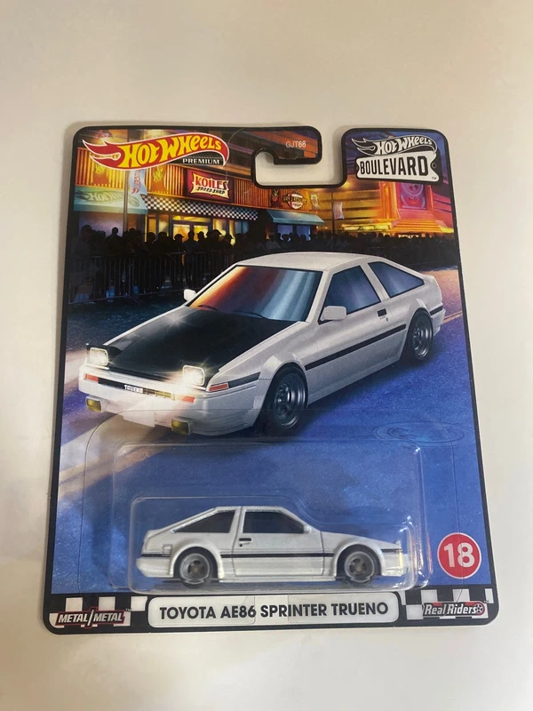 Toyota ae86 sprinter trueno boulevard hotwheels