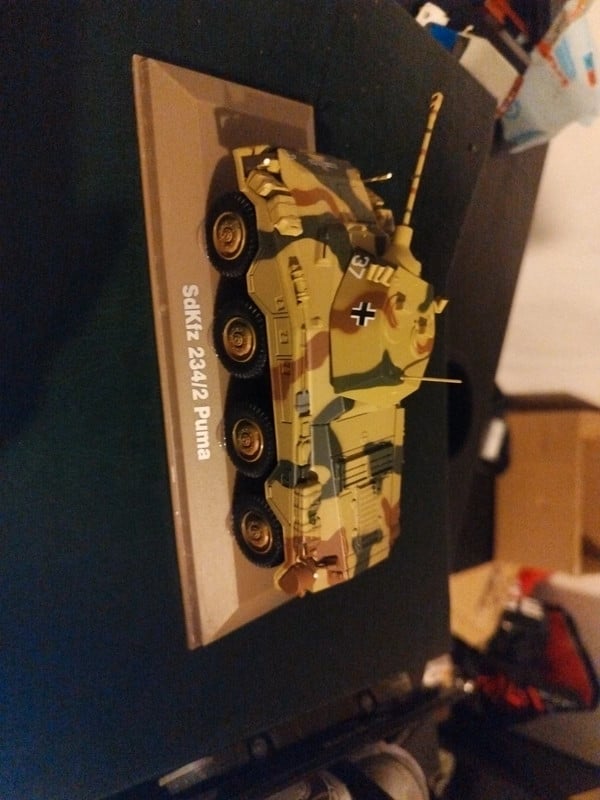 Miniature sdkfz 234/2 puma
