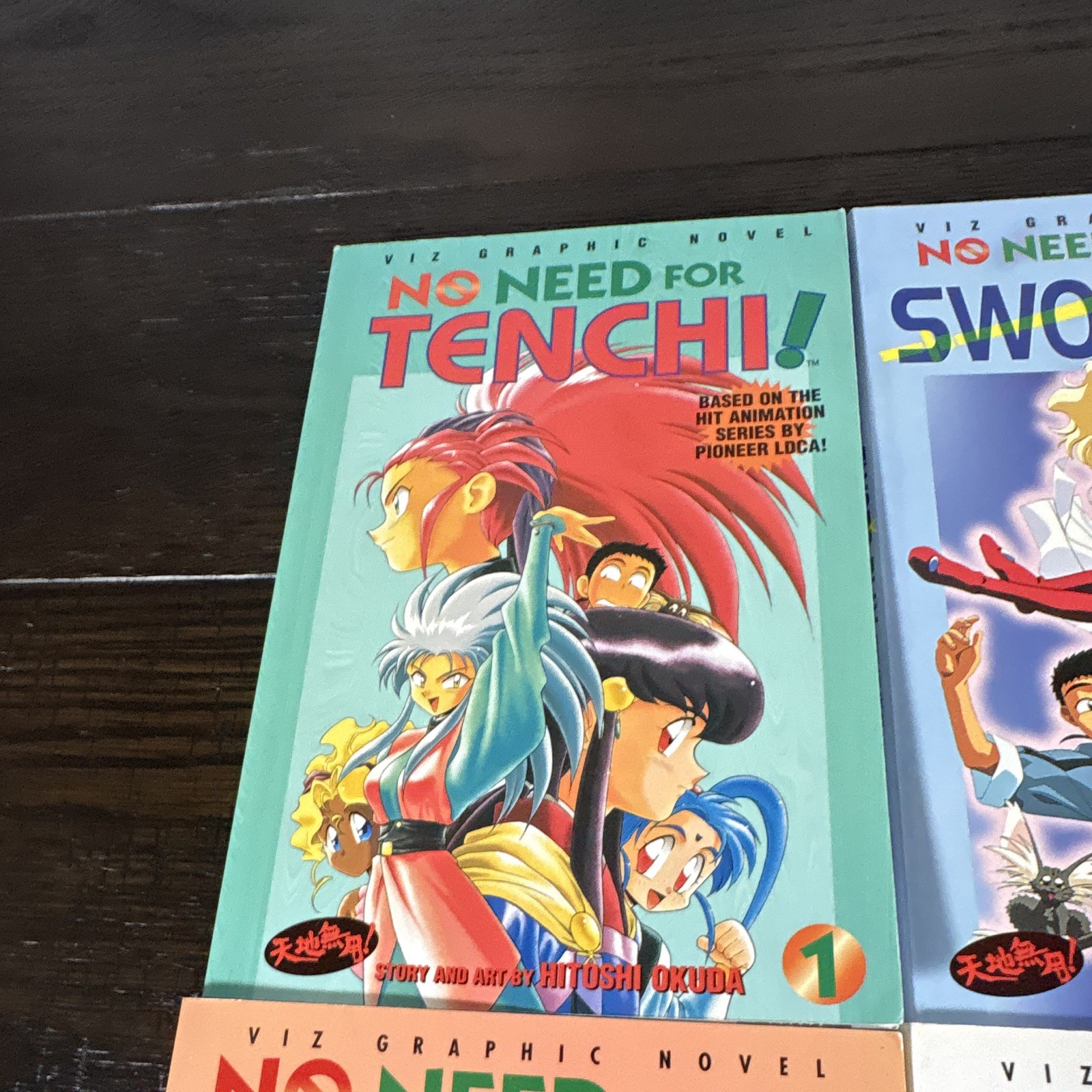 VIZ Media Non Serve Tenchi! Vol. 1 manga inglese di Hitoshi Okuda