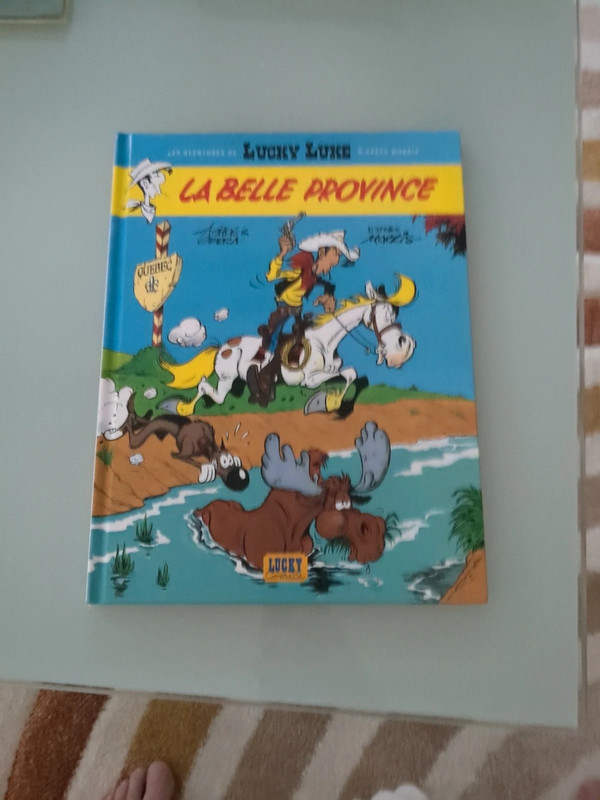 BD Lucky Luke la belle province