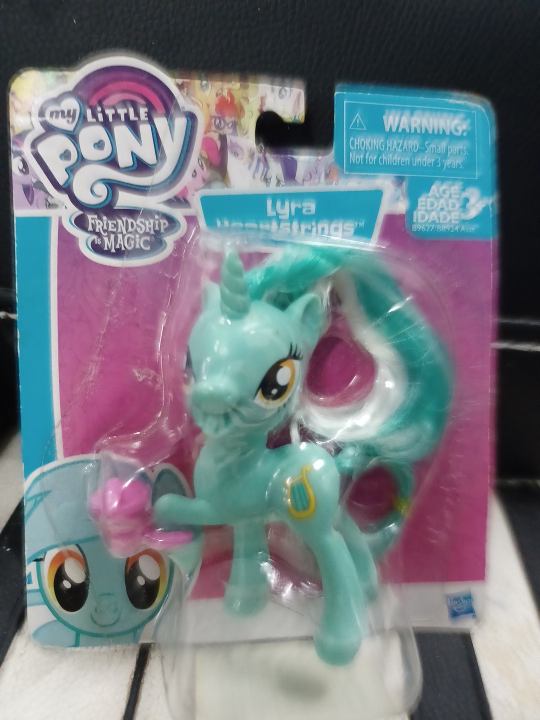 NUOVO My Little Pony Friendship is Magic 3" spazzolabile LYRA CORDE CUORE NUOVO