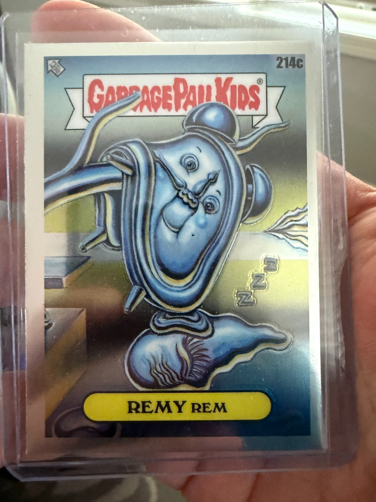 REMY REM Spazzatura Secchio Bambini Cromato 5 C Card Variante - #214c