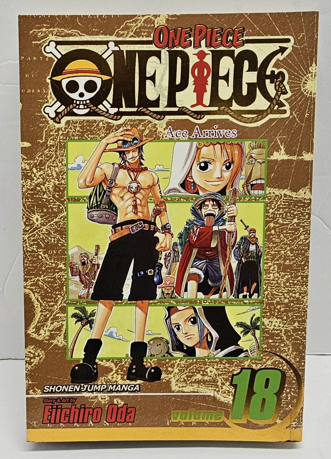 One Piece Gold Foil Vol 18 libri manga inglese Eiichiro Oda Viz Shonen Jump