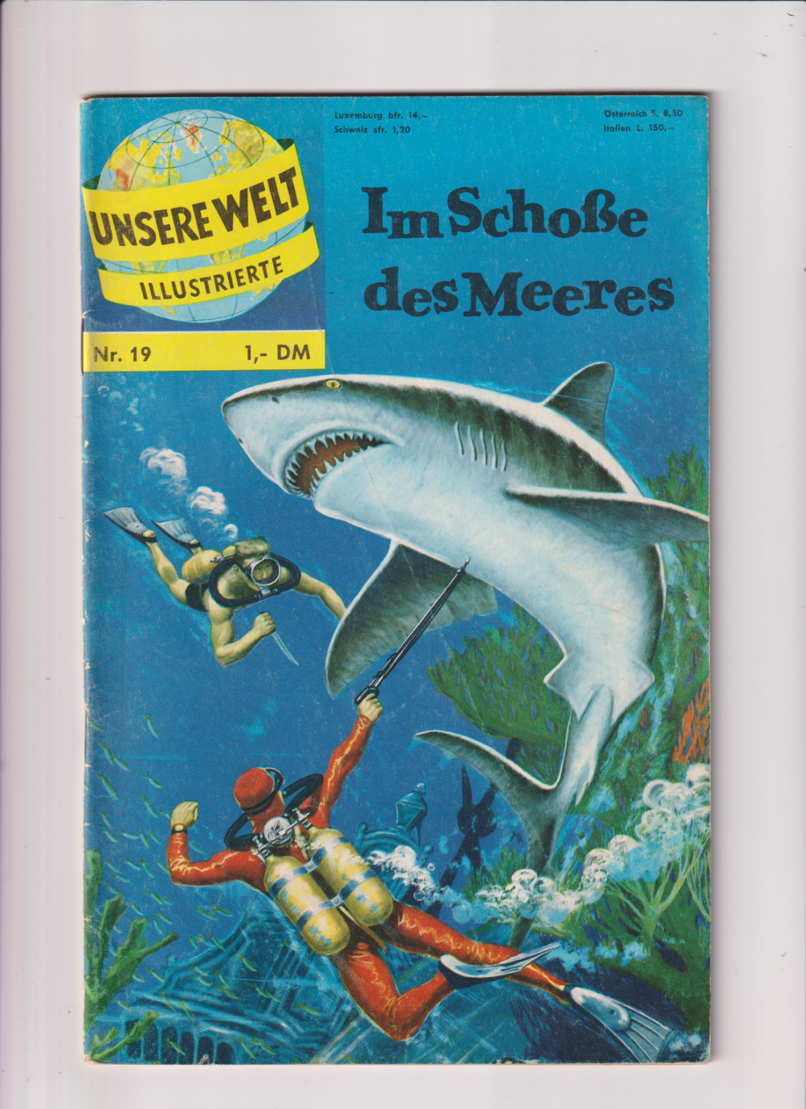 Il nostro mondo illustrato 19 in grembo ai mari originale BSV