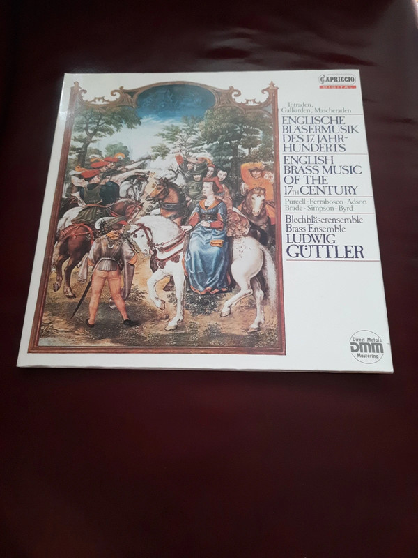 Englische Bläsermusik des 17 Jahrhunderts Vinyl LP