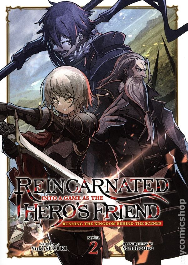 Reincarnato in un gioco come amico dell'eroe SC una light novel 2-1ST NM 2024