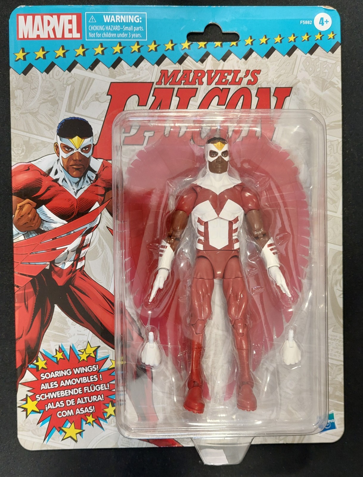 MARVEL LEGENDS FALCON RETRO CARD 2021