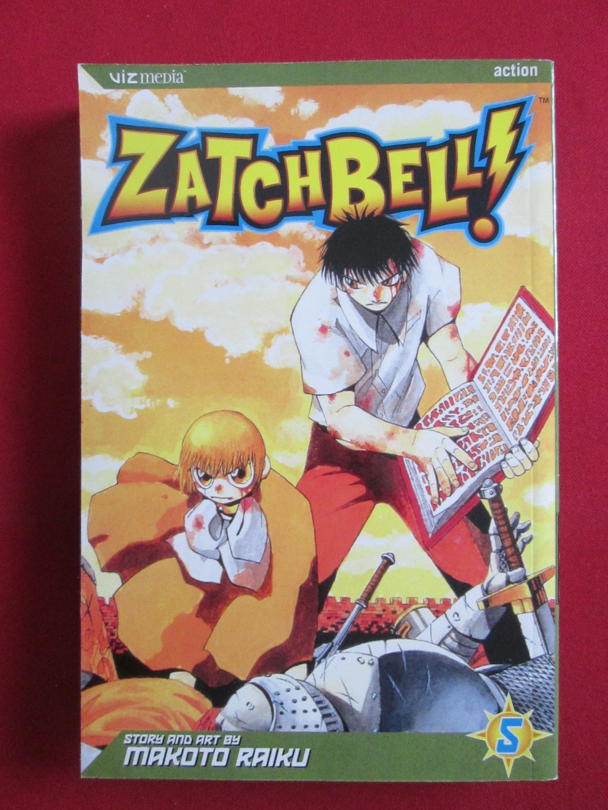 Zatch Bell Manga Vol 5 Viz Media Makoto Raiku